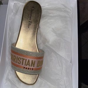 Brand new dior slides for women